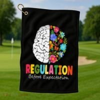 Regulation Before Expectation Golf Towel thumb 1