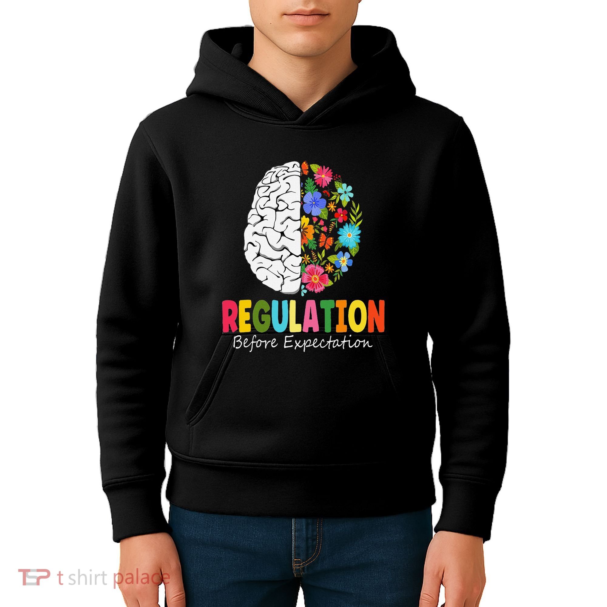 Regulation Before Expectation Kids Hoodie