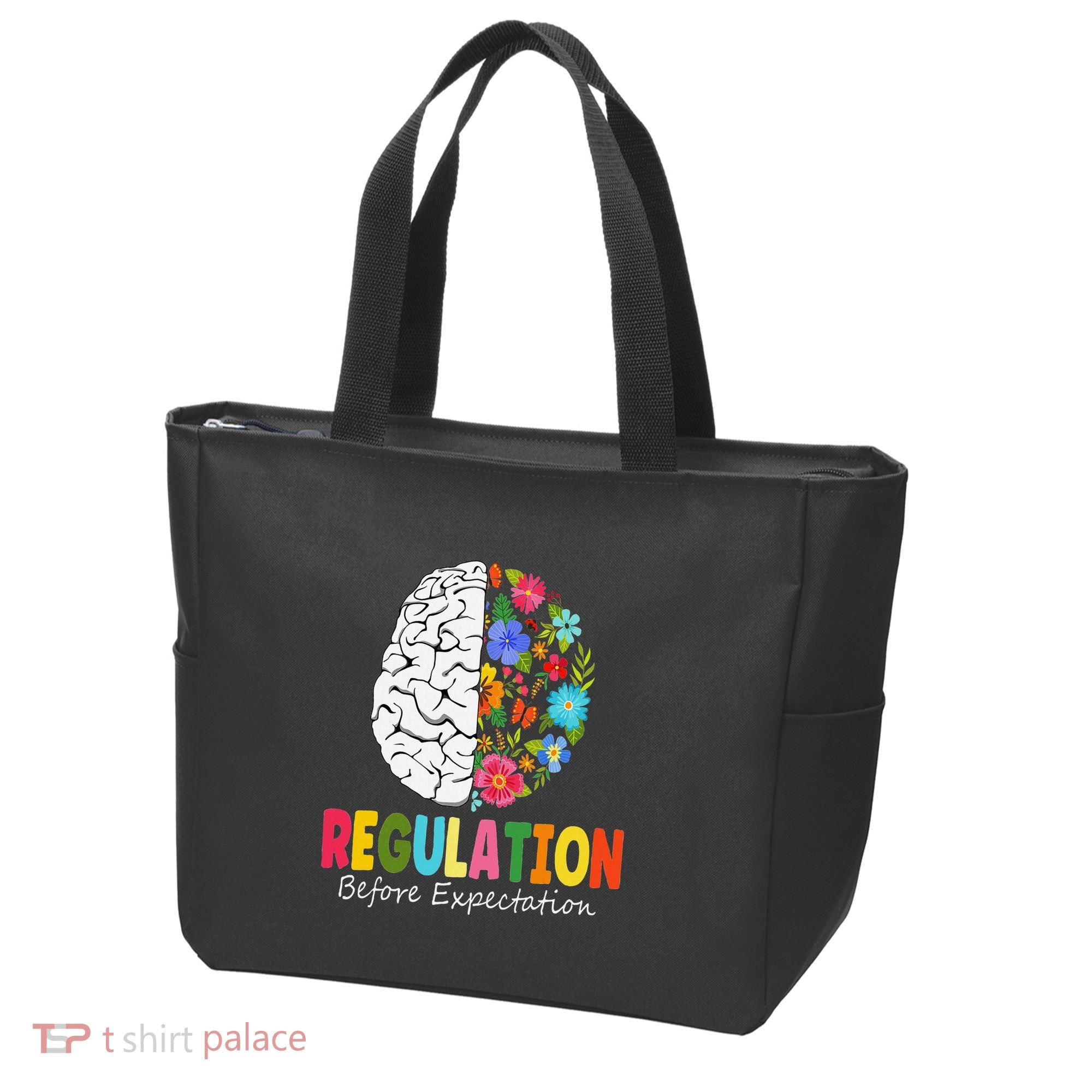 Regulation Before Expectation Tote Bag