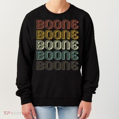 Retro Boone First Name Personalized Boone  Women's Sweatshirt