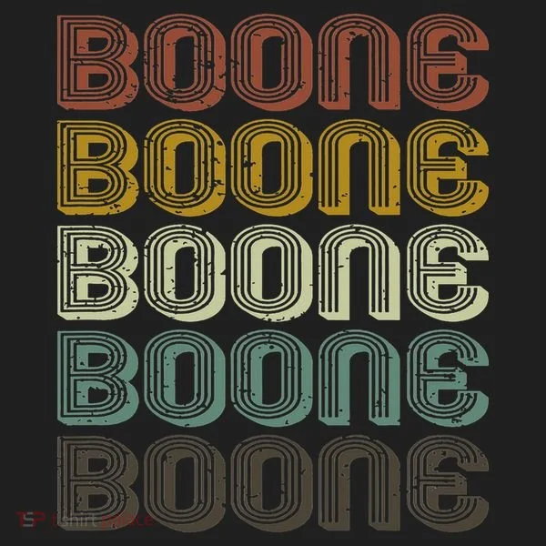 Retro Boone First Name Personalized Boone  Women's Sweatshirt