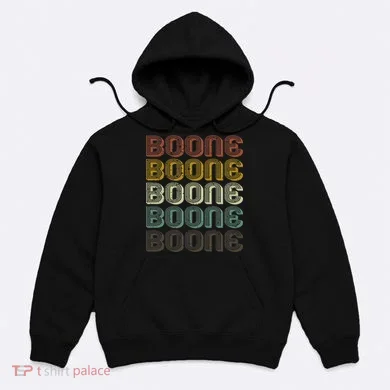 Retro Boone First Name Personalized Boone  Hoodie