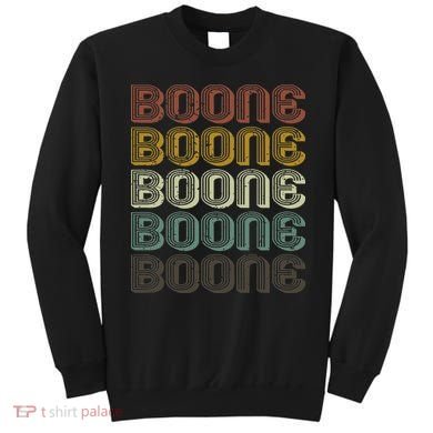 Retro Boone First Name Personalized Boone  Sweatshirt