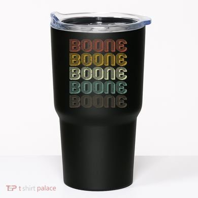 Retro Boone First Name Personalized Boone  Tumbler
