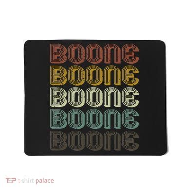 Retro Boone First Name Personalized Boone  Mousepad