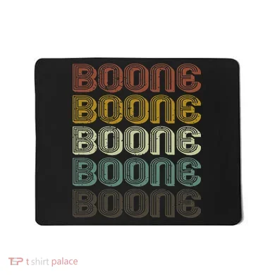Retro Boone First Name Personalized Boone  Mousepad