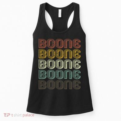 Retro Boone First Name Personalized Boone  Women's Tank Top