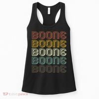 Retro Boone First Name Personalized Boone  Women's Tank Top thumb 0
