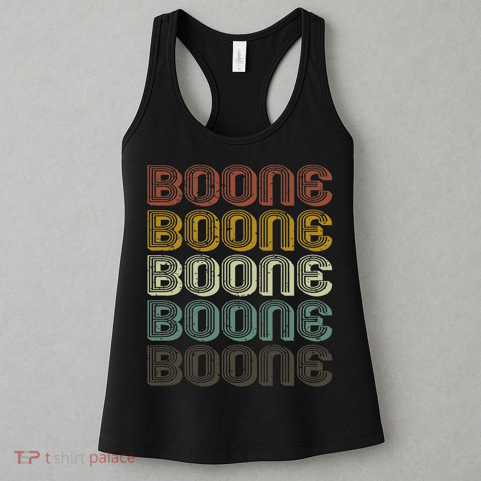 Retro Boone First Name Personalized Boone  Women's Tank Top