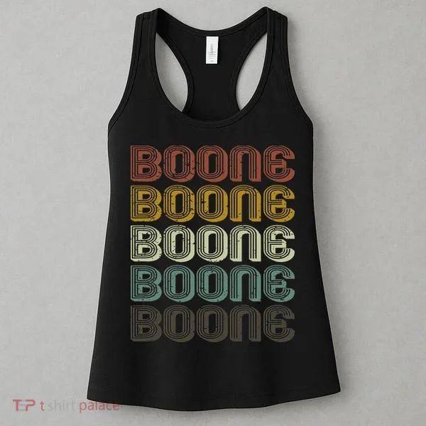 Retro Boone First Name Personalized Boone  Women's Tank Top