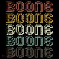 Retro Boone First Name Personalized Boone  Baby Bodysuit thumb 2