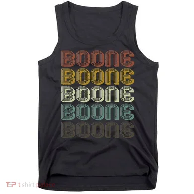 Retro Boone First Name Personalized Boone  Tank Top