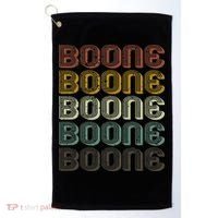 Retro Boone First Name Personalized Boone  Golf Towel thumb 0