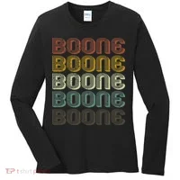 Retro Boone First Name Personalized Boone  Women's Long Sleeve Shirt thumb 0