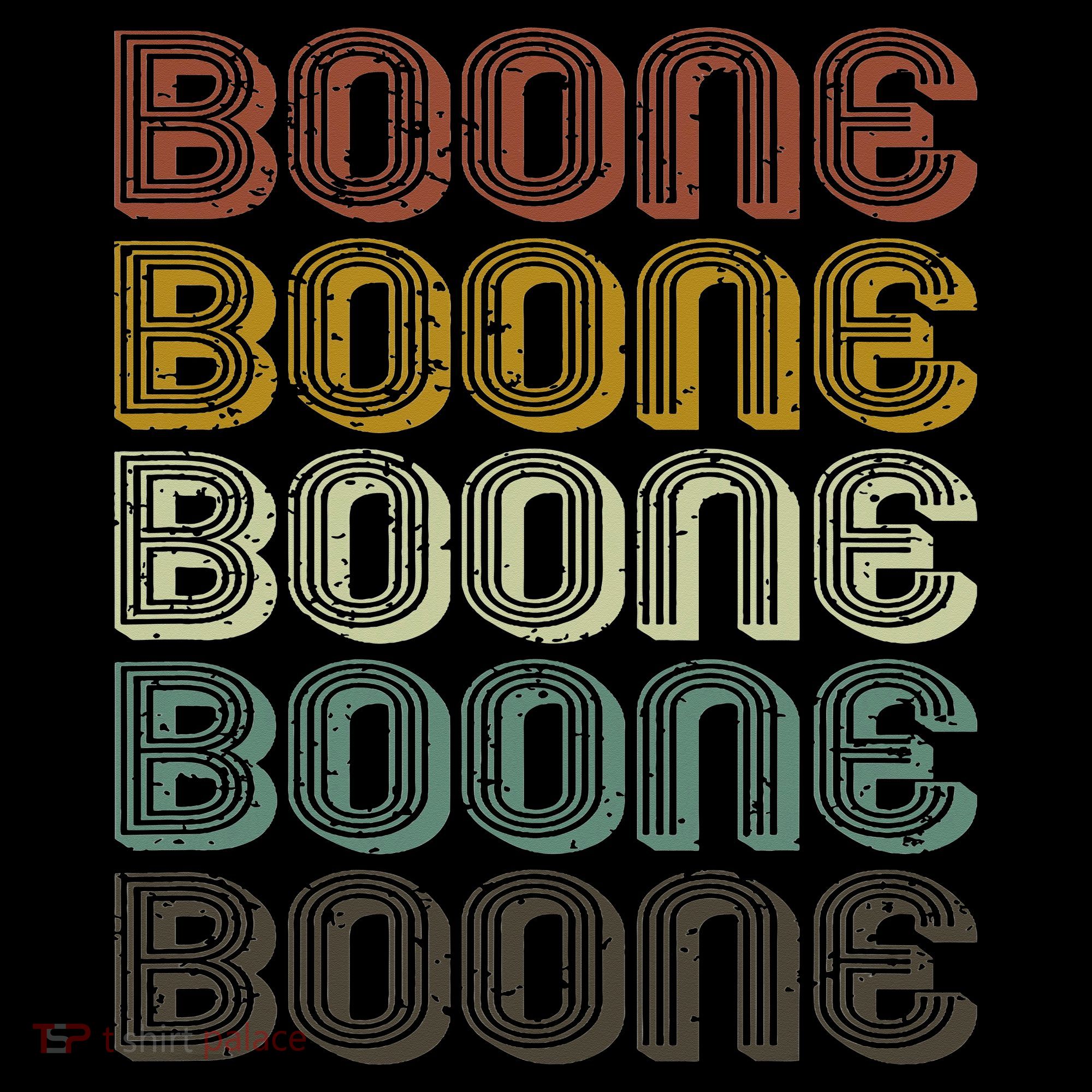 Retro Boone First Name Personalized Boone  Women's T-Shirt