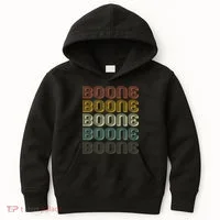 Retro Boone First Name Personalized Boone  Kids Hoodie thumb 0