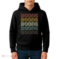 Retro Boone First Name Personalized Boone  Kids Hoodie thumb 4