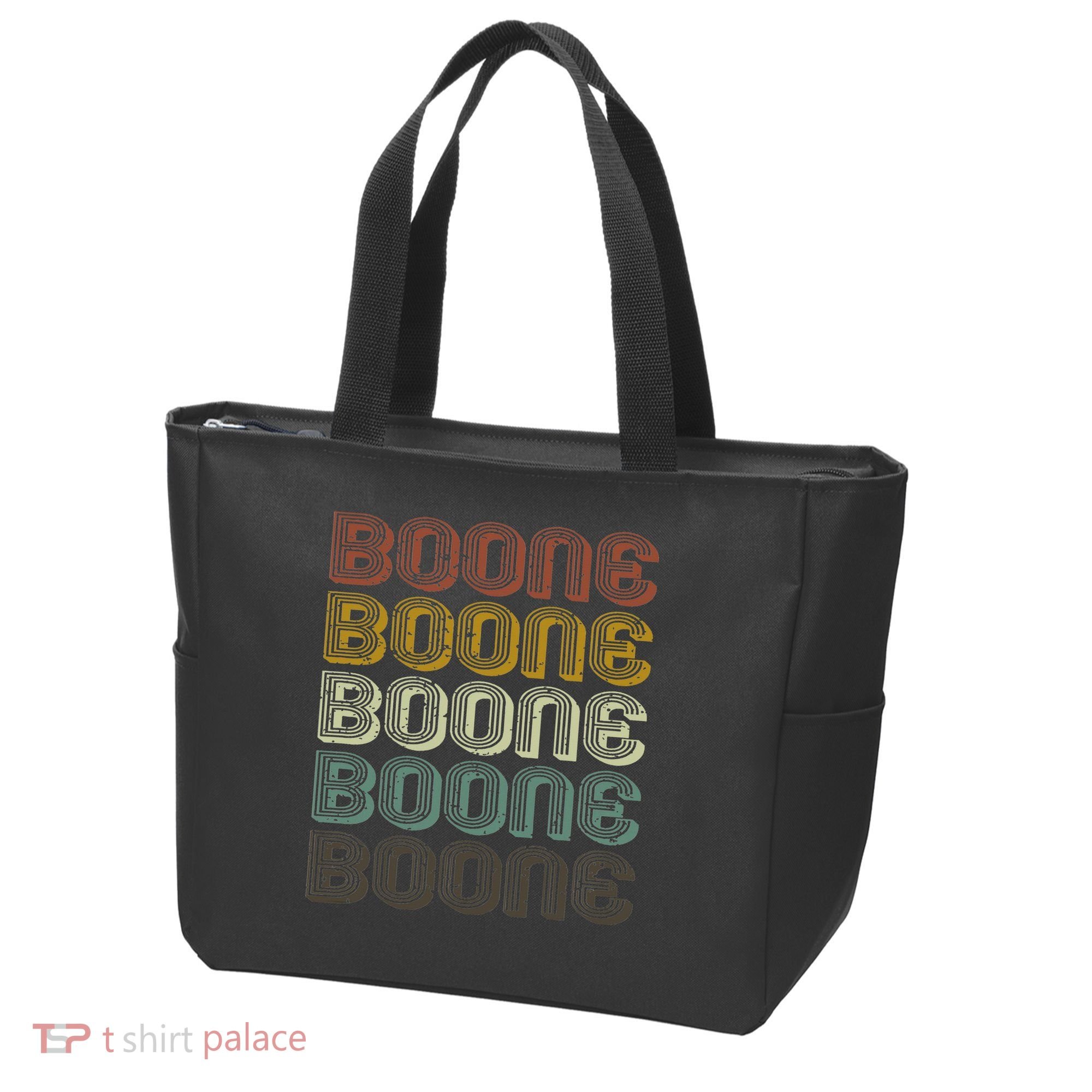 Retro Boone First Name Personalized Boone  Tote Bag