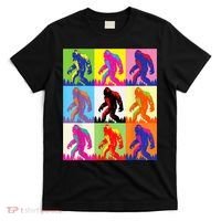 Retro Bigfoot , Funny Pop Art Bigfoot T-Shirt thumb 0