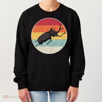 Rhinoceros Beetle Fighting Beetle Kabutomushi Women's Sweatshirt