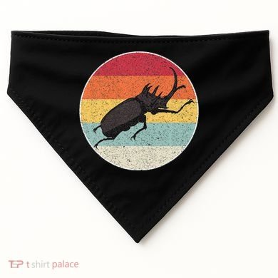 Rhinoceros Beetle Fighting Beetle Kabutomushi USA-Made Doggie Bandana