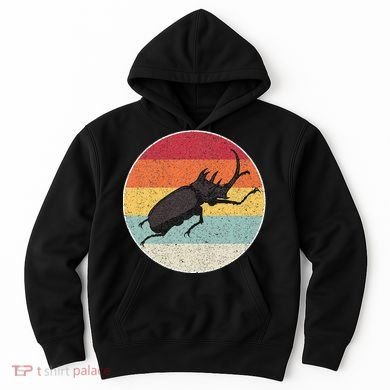 Rhinoceros Beetle Fighting Beetle Kabutomushi Hoodie