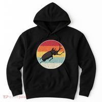 Rhinoceros Beetle Fighting Beetle Kabutomushi Hoodie thumb 0