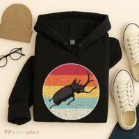 Rhinoceros Beetle Fighting Beetle Kabutomushi Hoodie thumb 4