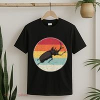 Rhinoceros Beetle Fighting Beetle Kabutomushi T-Shirt thumb 2