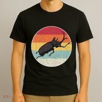 Rhinoceros Beetle Fighting Beetle Kabutomushi T-Shirt thumb 3