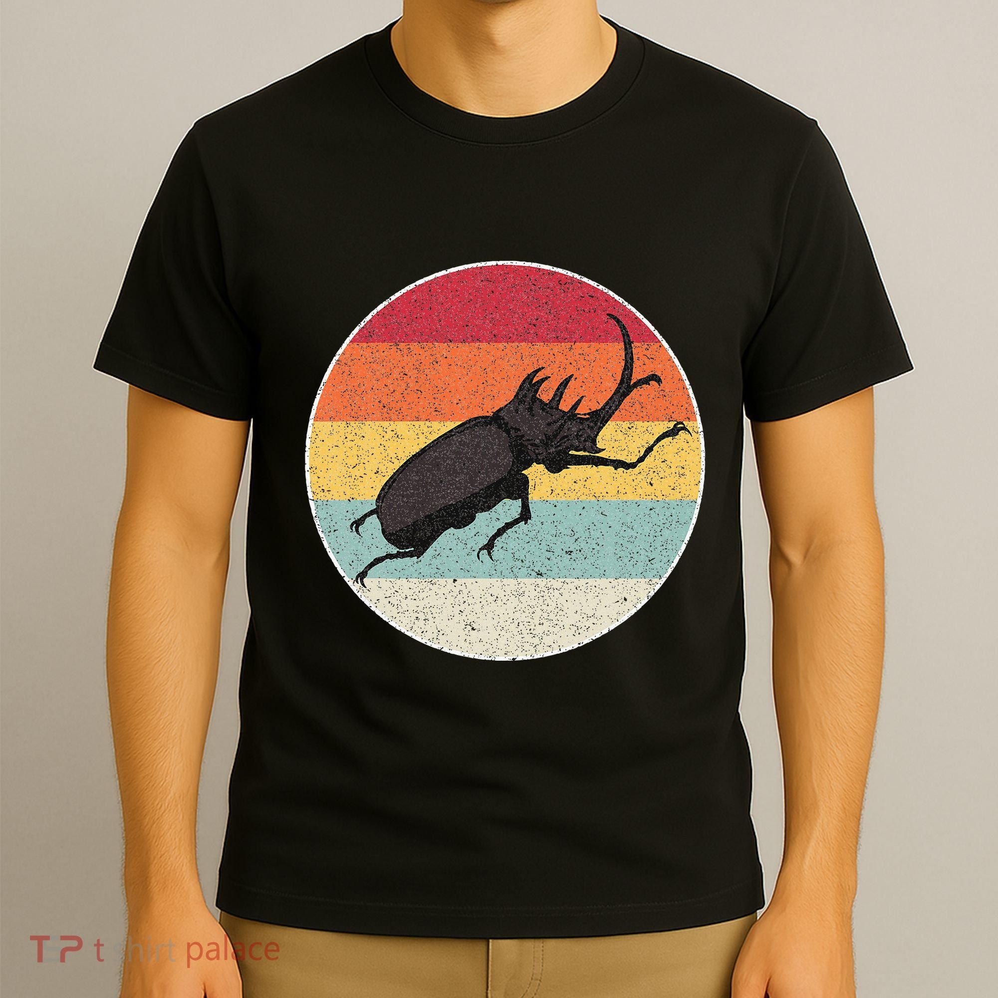 Rhinoceros Beetle Fighting Beetle Kabutomushi T-Shirt