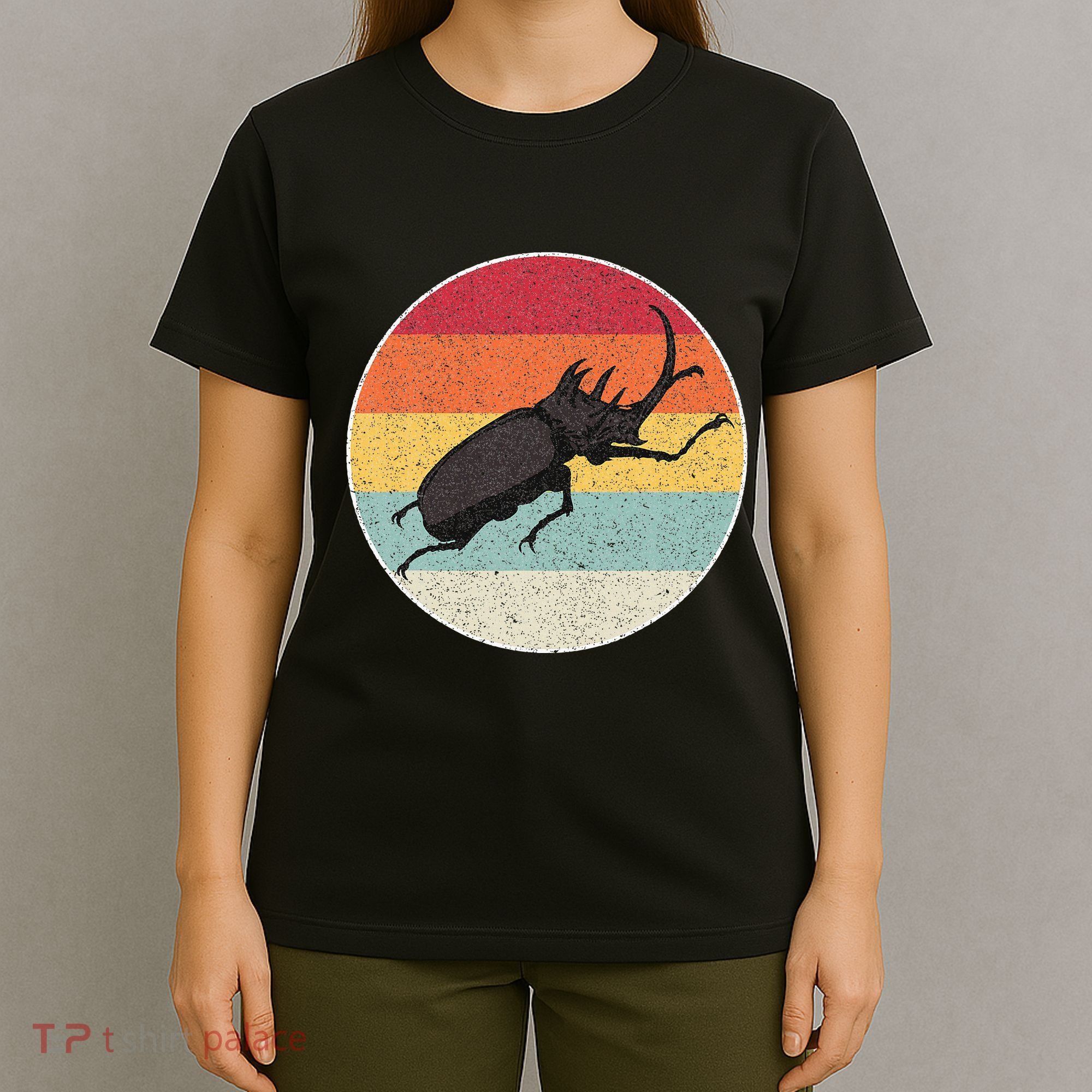 Rhinoceros Beetle Fighting Beetle Kabutomushi T-Shirt