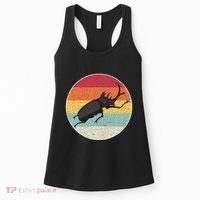 Rhinoceros Beetle Fighting Beetle Kabutomushi Women's Tank Top thumb 0