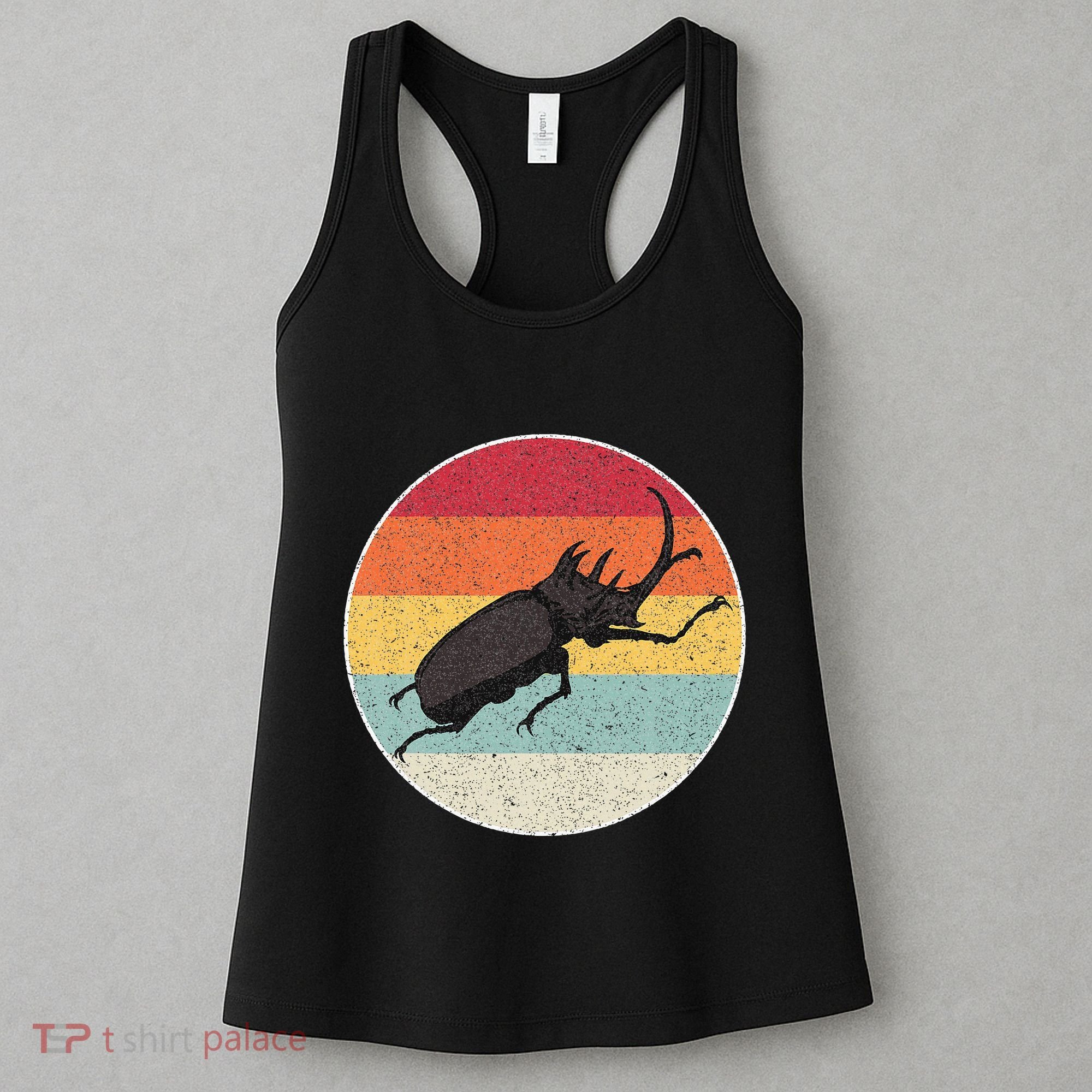 Rhinoceros Beetle Fighting Beetle Kabutomushi Women's Tank Top