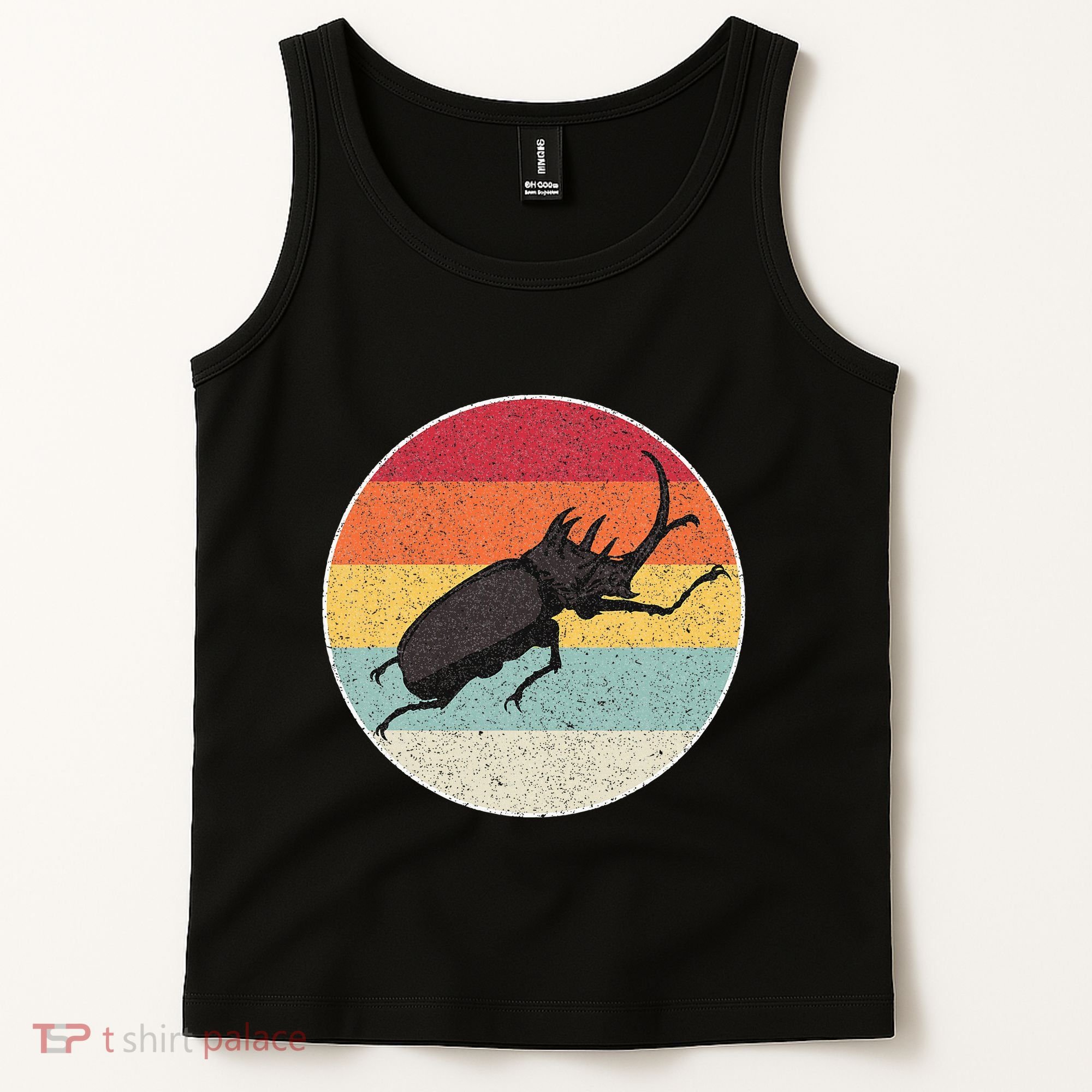 Rhinoceros Beetle Fighting Beetle Kabutomushi Tank Top