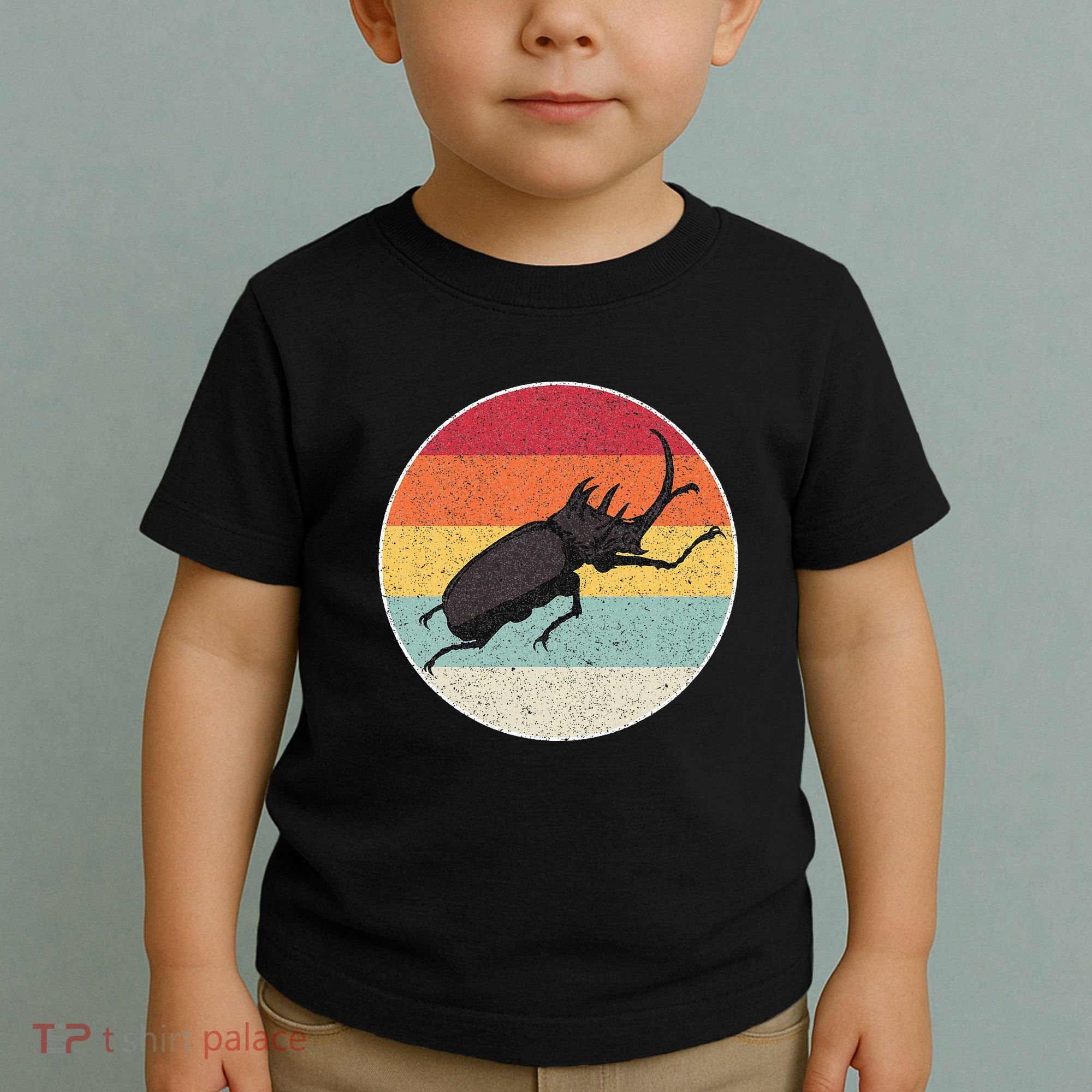Rhinoceros Beetle Fighting Beetle Kabutomushi Toddler T-Shirt