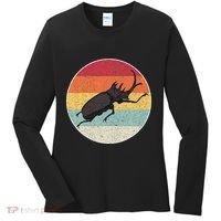 Rhinoceros Beetle Fighting Beetle Kabutomushi Women's Long Sleeve Shirt thumb 0