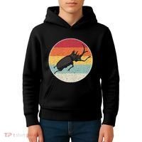 Rhinoceros Beetle Fighting Beetle Kabutomushi Kids Hoodie thumb 4