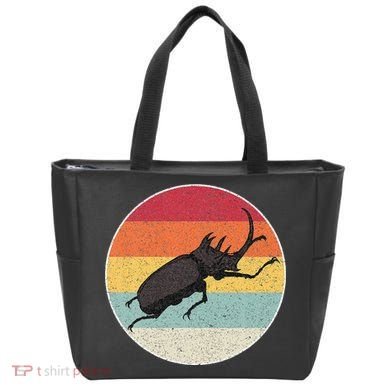 Rhinoceros Beetle Fighting Beetle Kabutomushi Tote Bag