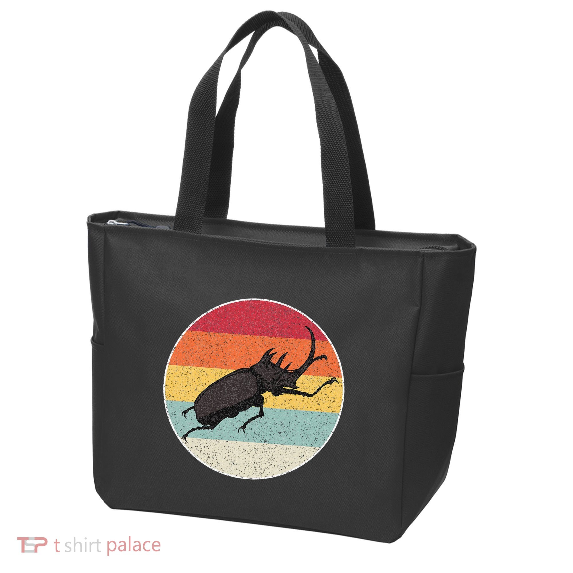 Rhinoceros Beetle Fighting Beetle Kabutomushi Tote Bag