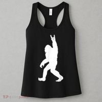 Retro Bigfoot , Funny Rock And Roll Bigfoot Women's Tank Top thumb 3