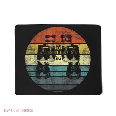 Retro Binoculars Funny Birdwatching Birding Birder Mousepad