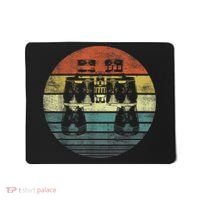 Retro Binoculars Funny Birdwatching Birding Birder Mousepad thumb 0