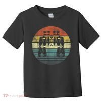 Retro Binoculars Funny Birdwatching Birding Birder Toddler T-Shirt thumb 0