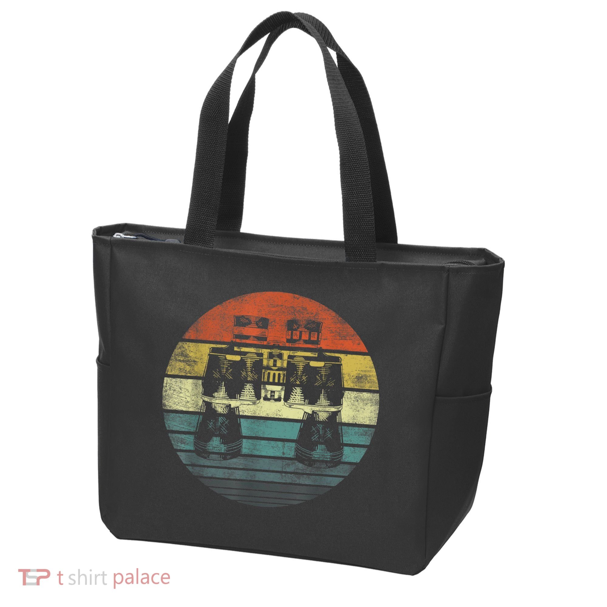 Retro Binoculars Funny Birdwatching Birding Birder Tote Bag