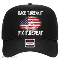 Race Break Fix Repeat Go Kart Cart Racer Gokart Racing Cool Gift Hat thumb 0