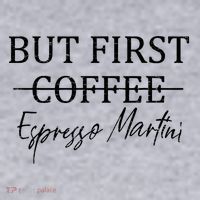 Retro But First Coffee Espresso Martini Funny Drinking Lover Women's Sweatshirt thumb 2