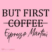 Retro But First Coffee Espresso Martini Funny Drinking Lover Coaster thumb 2