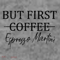 Retro But First Coffee Espresso Martini Funny Drinking Lover Toddler Hoodie thumb 2