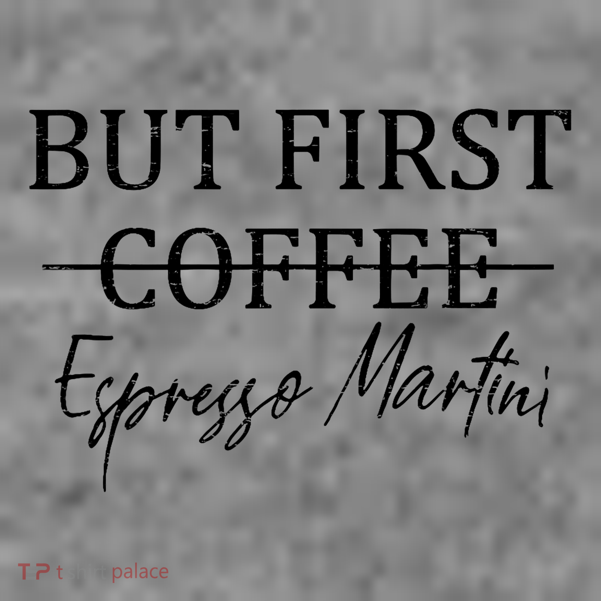 Retro But First Coffee Espresso Martini Funny Drinking Lover Toddler Hoodie
